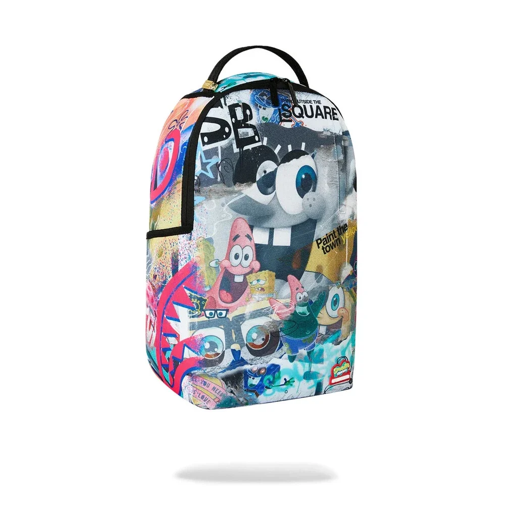 Sprayground Spongebob IT Was All A Dream Backpack Unisex Multi Top Handle SPR293